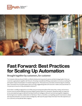 Best Practices for Scaling Up Automation Whitepaper